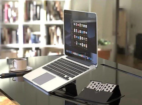 辦公新寵 1秒開合，薄至1.7mm的10檔高度電腦支架，高效實用新選擇